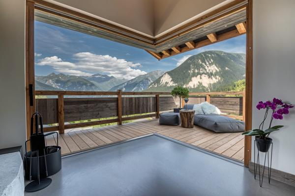 Chalet alpin d'exception à Courchevel - Architecture contemporaine