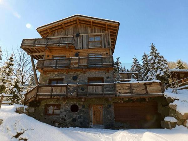 Chalet alpin d'exception à Courchevel - Architecture contemporaine