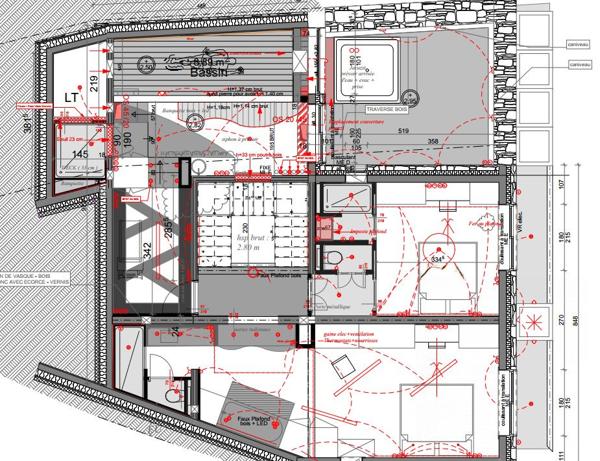 Chalet alpin d'exception à Courchevel - Architecture contemporaine