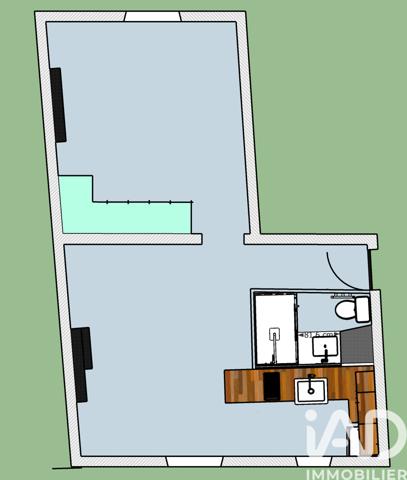 Appartement à vendre 2 pièces 37 m² Romainville