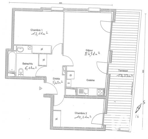 Appartement à vendre 3 pièces 59,05 m² Noisy-le-Sec