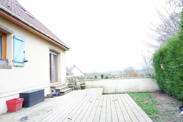 Pavillon sur sous sol complet 150m²  exposé Ouest
