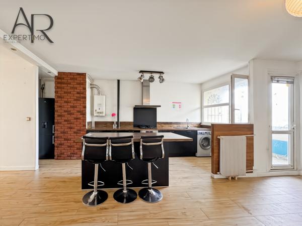 Villeneuve-la-Garenne (92390) T3 - VILLENEUVE-LA-GARENNE - BALCON - CAVE - PARKING