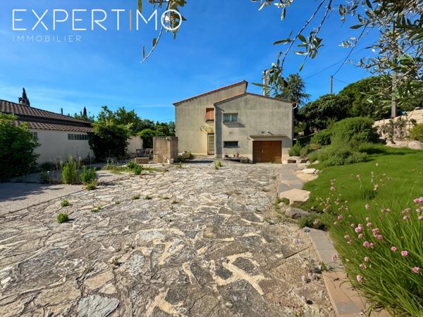 Castelnau-le-Lez (34170) Maison à fort potentiel avec jardin, piscine et grand garage