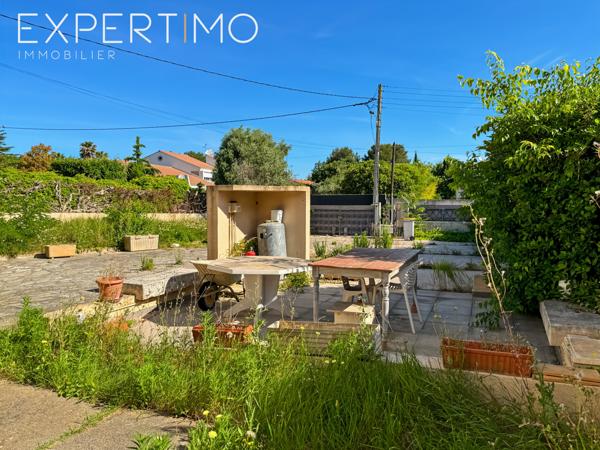 Castelnau-le-Lez (34170) Maison à fort potentiel avec jardin, piscine et grand garage