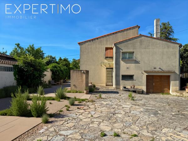 Castelnau-le-Lez (34170) Maison à fort potentiel avec jardin, piscine et grand garage