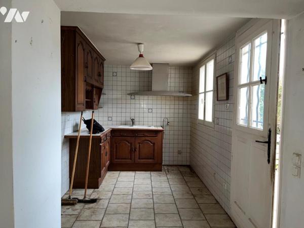 vente maison de village  type 5 avec beau terrain d'agrément