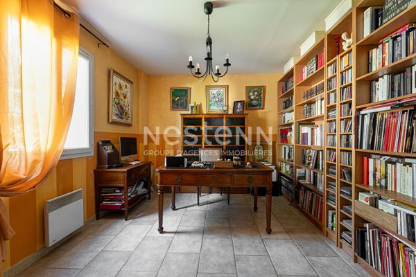 Maison Bouc Bel Air 7 pièces 202.45 m2, bastide provençale, 5 chambres, double séjour, cuisine indépendante, piscine, terrain de 2000m², calme, proche IBS
