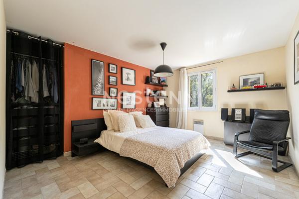 Maison Bouc Bel Air 7 pièces 202.45 m2, bastide provençale, 5 chambres, double séjour, cuisine indépendante, piscine, terrain de 2000m², calme, proche IBS