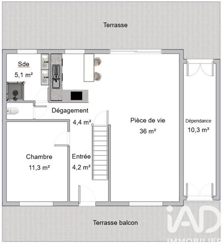 Maison à vendre 5 pièces 91,79 m² Bruyères-le-Châtel