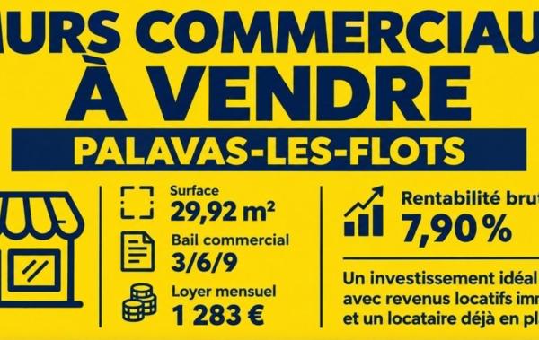 Vente Local commercial Restauration rapide Palavas-les-flots