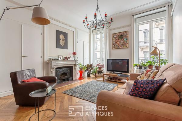 Appartement ancien rénové au coeur du 6eme