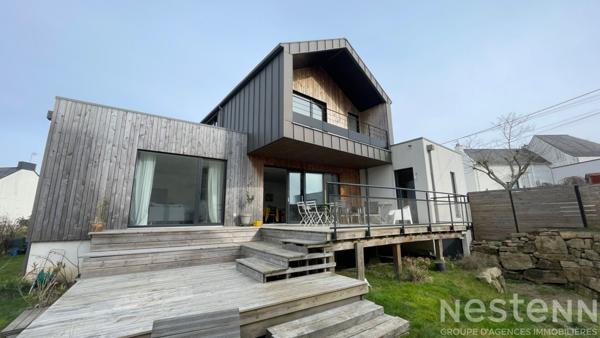 Maison passive haut de gamme avec grand espace de vie, 4 chambres, terrasse et sous-sol complet