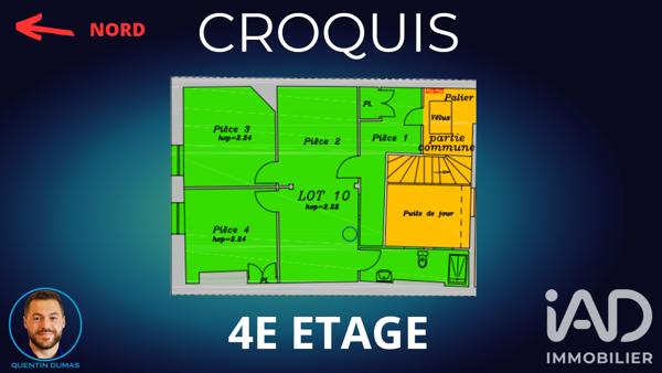 Appartement à vendre 2 pièces 43 m² Bayonne