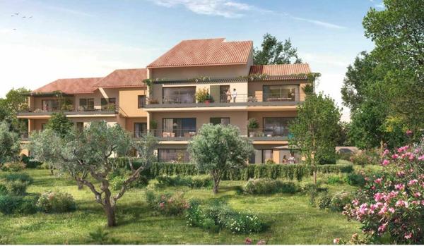 Aix en Provence , Appa T4 de 113,41 avec garage , jardin