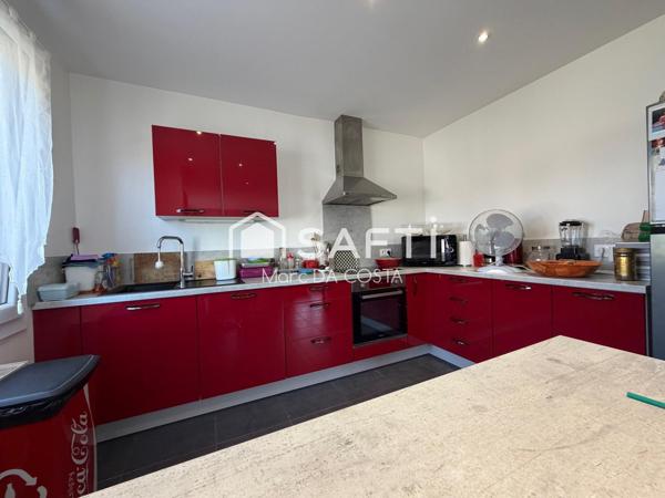 MAISON 105 M2+GARAGE 38 M2+DEPENDANCE 14 M2+terrasse 28m2