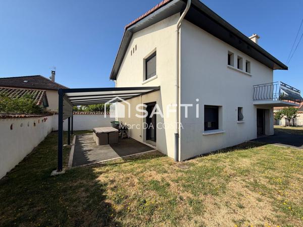 MAISON 105 M2+GARAGE 38 M2+DEPENDANCE 14 M2+terrasse 28m2