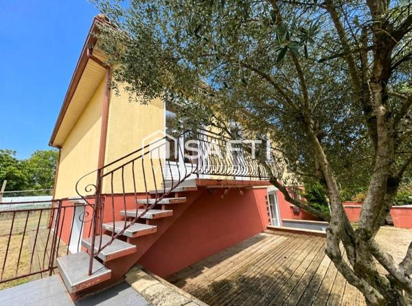 MAISON SUR SOUS SOL / 4 CHAMBRES / 2 SALLES D'EAU / GARAGE / TERRAIN CLOS