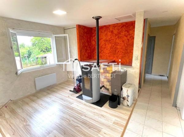 MAISON SUR SOUS SOL / 4 CHAMBRES / 2 SALLES D'EAU / GARAGE / TERRAIN CLOS