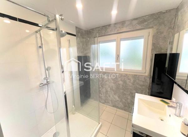 MAISON SUR SOUS SOL / 4 CHAMBRES / 2 SALLES D'EAU / GARAGE / TERRAIN CLOS