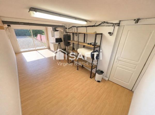 MAISON SUR SOUS SOL / 4 CHAMBRES / 2 SALLES D'EAU / GARAGE / TERRAIN CLOS