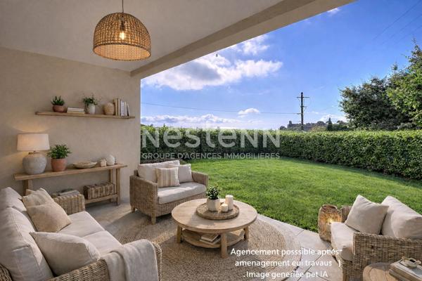 Cabris centre village : Exclusivité Nestenn : Appartement de 4 pièces avec vue panoramique à Cabris