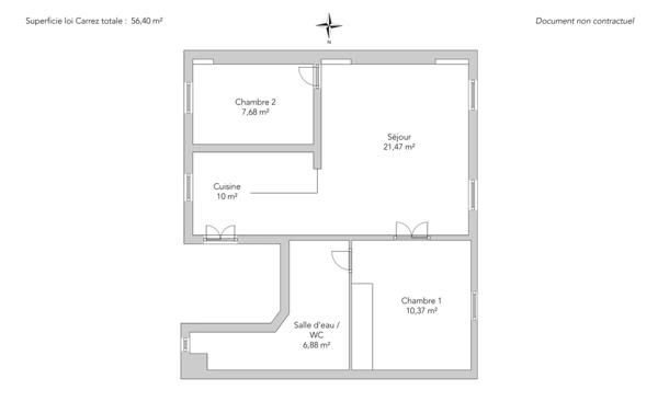 Appartement Paris 8e - EUROPE / LIEGE