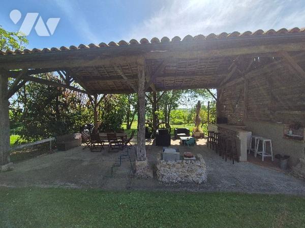 CLERMONT SAVES (32600) Maison Gascogne de 165m² sur une parcelle de 2120m².