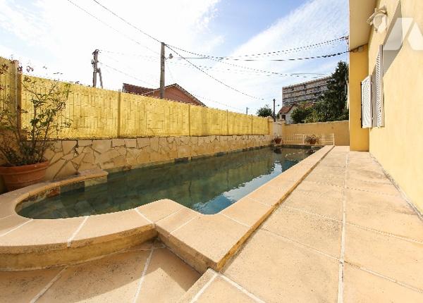 Maison T6 Ste-Marguerite 9e, jardin, piscine, garage, 2 logements possibles