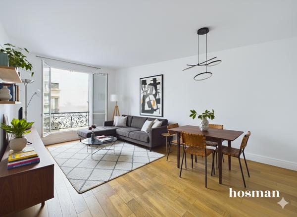 Charmant 2 pièces traversant de 40m2 – Rue Nicolaï, Paris 12ème