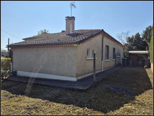 À vendre – Maison de plain-pied avec 4 chambres, jardin et dépendance – CONDOM (32100)