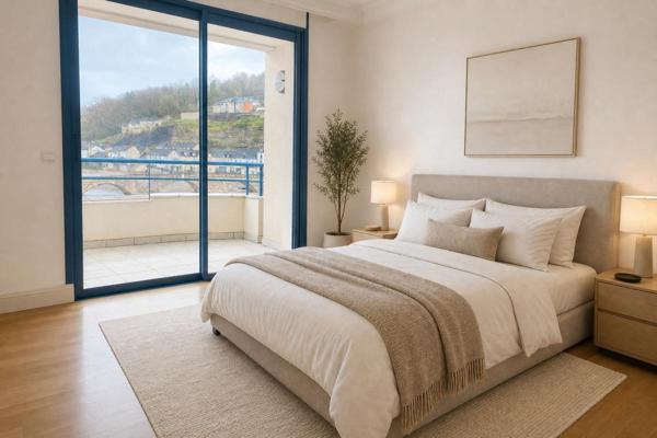 Appartement d'exception avec vue sur la Vézère - Centre-ville de Terrasson-Lavilledieu (24120) 5 pièce(s) 116 m2