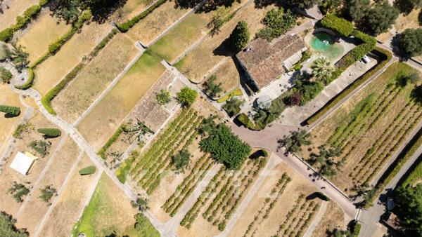 Mas confidentiel sur les hauteurs de Mougins vue mer