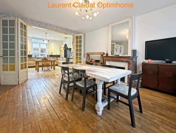 MAISON BOURGEOISE RÉNOVÉE ENV.250 m² – 4 CHAMBRES, COUR, TERRASSE & GRAND GARAGE