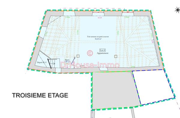 Appartement à vendre 5 pièces de 135 m²
