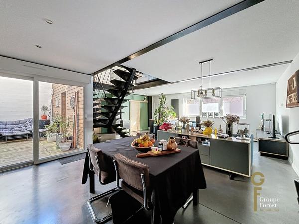 Maison de ville esprit loft à Mouvaux