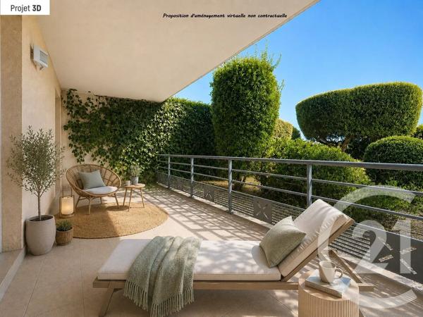 Appartement T3 à vendre  3 pièces - 75,05 m 2   FREJUS  - 83