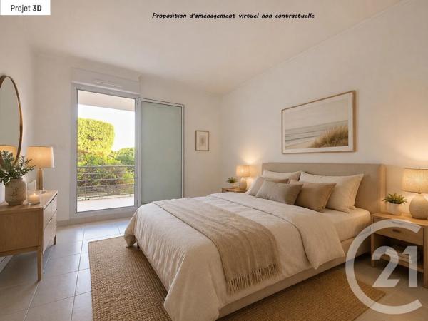 Appartement T3 à vendre  3 pièces - 75,05 m 2   FREJUS  - 83
