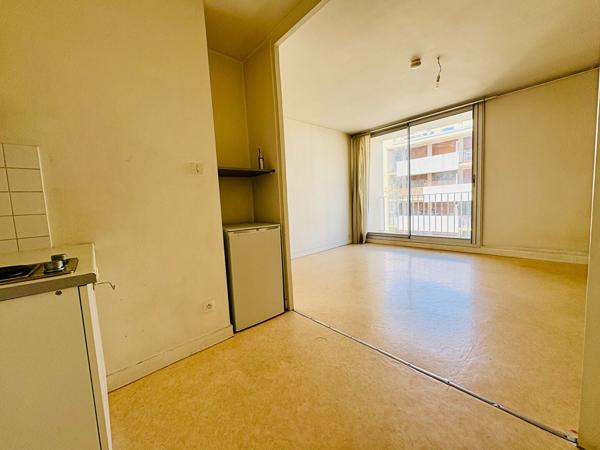 Secteur Facultés : Appartement T1 à vendre à Clermont-Ferrand