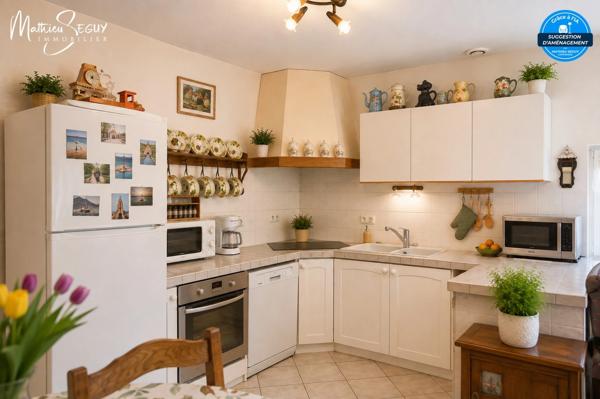 Appartement T4 avec garage vendu loué à CHAZELLES SUR LYON (42)