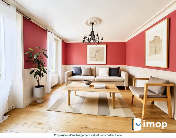 Idéal investisseur – T3 de 62 m² à 350 m de la Gare de Melun + Grande chambre + Cave + Faibles charges
