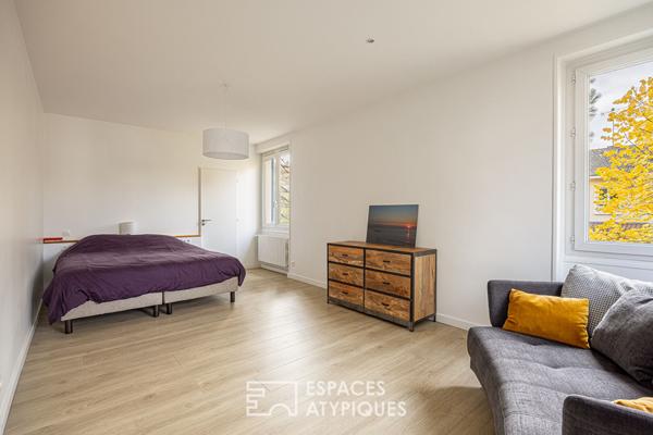 Maison ancienne avec jardin entièrement rénovée