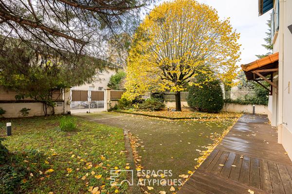 Maison ancienne avec jardin entièrement rénovée