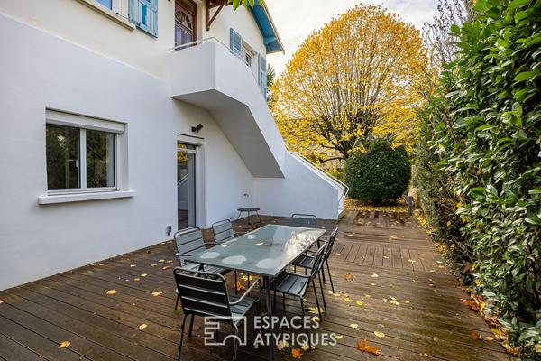 Maison ancienne avec jardin entièrement rénovée