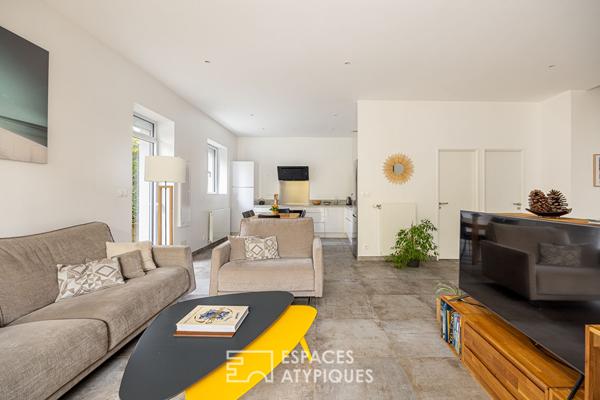 Maison ancienne avec jardin entièrement rénovée