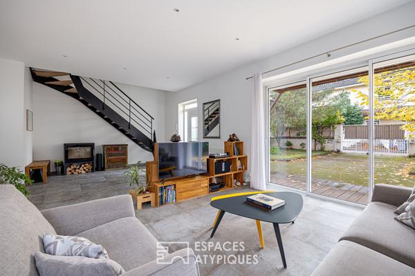 Maison ancienne avec jardin entièrement rénovée