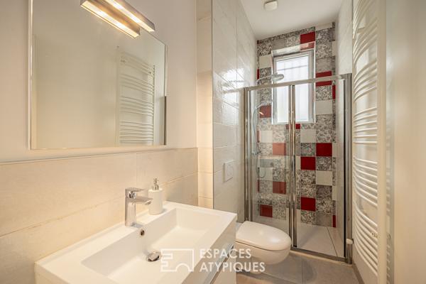 Maison ancienne avec jardin entièrement rénovée