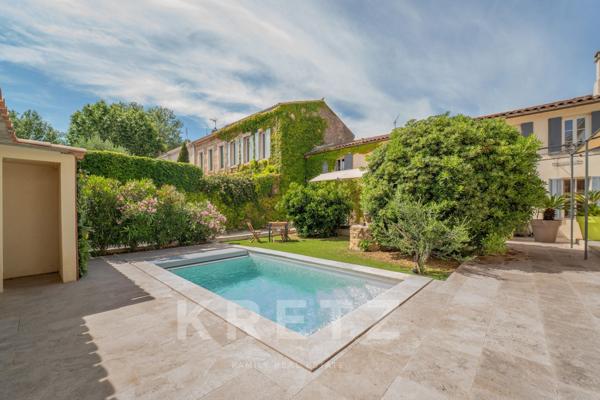 Salon-de-Provence – Propriété familiale 6 chambres avec deux habitations indépendantes et piscine