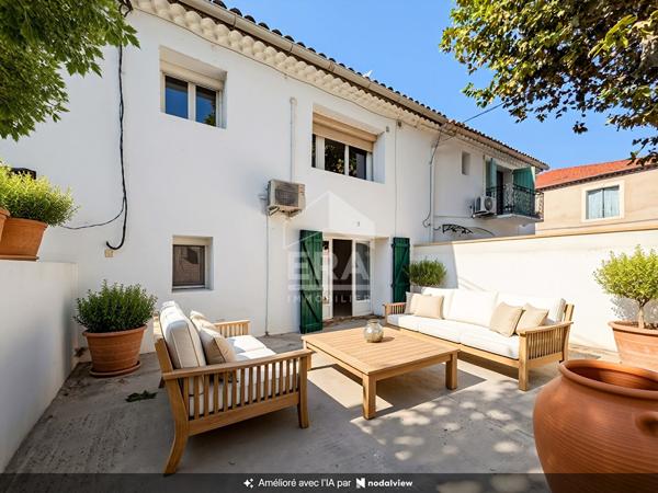 Chateaurenard maison 3 chambres / 110 m² avec cour