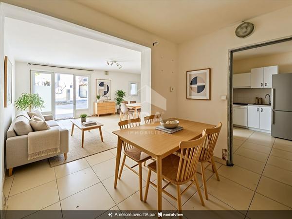 Chateaurenard maison 3 chambres / 110 m² avec cour